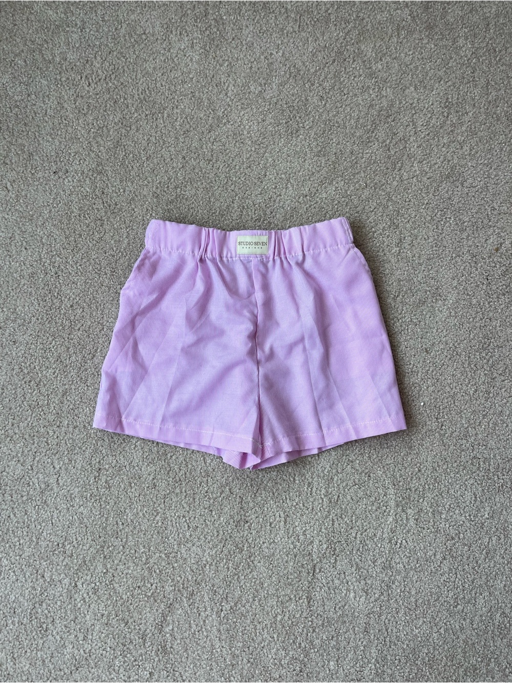 Pink Women's Studio Seven Elastic Waist Shorts